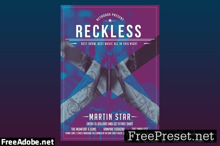 Reckless Flyer Poster MMKRQ7