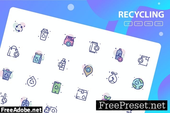 Recycling Icon Pack ADB65AG