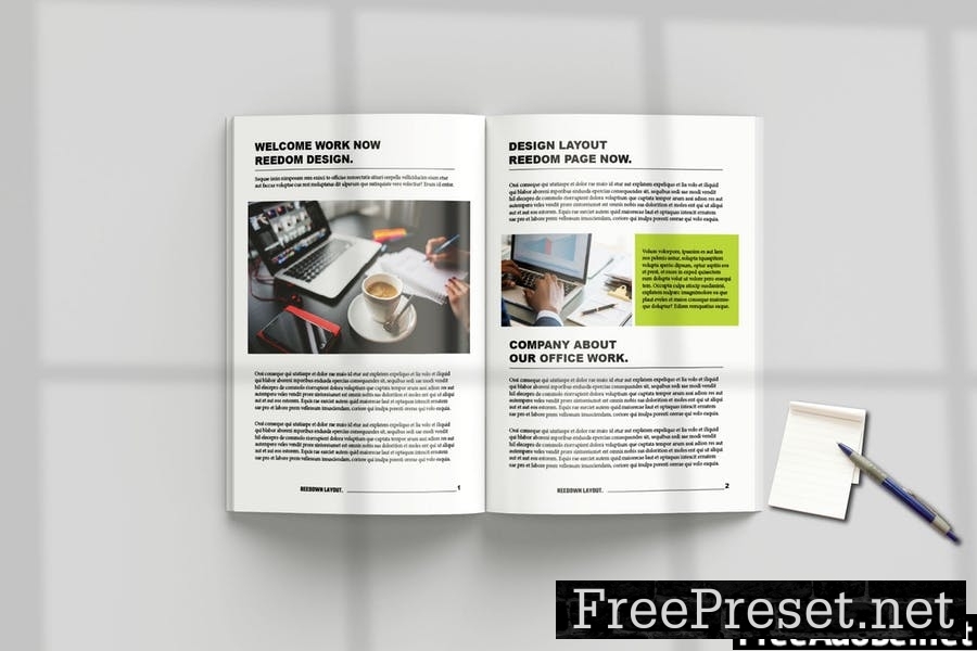 REEDOWN - Professional Business Brochure Template ZUV3ZAU