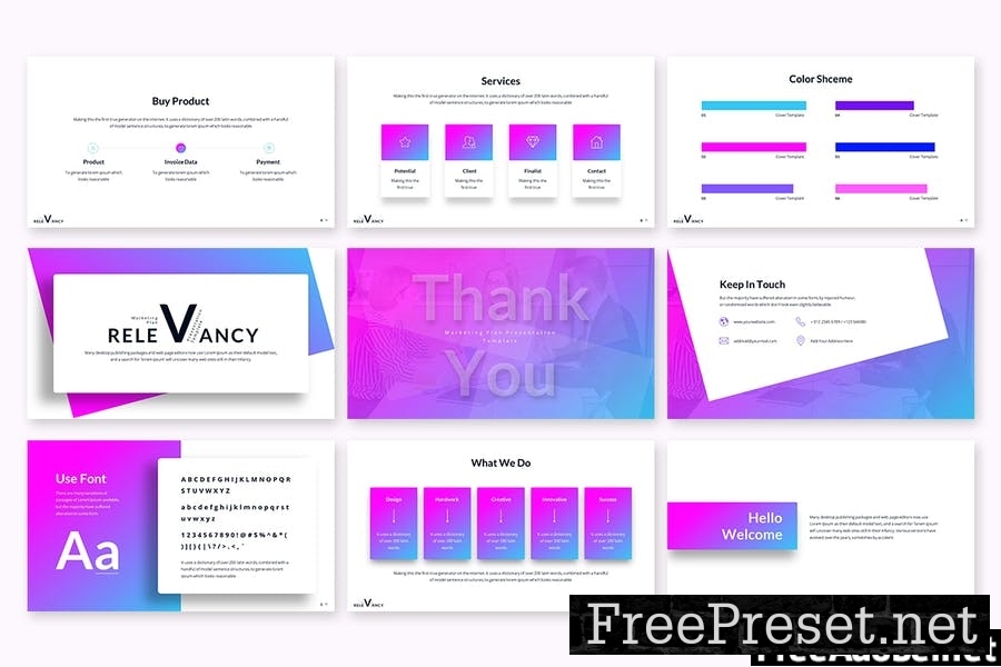 Relevancy - Powerpoint Template