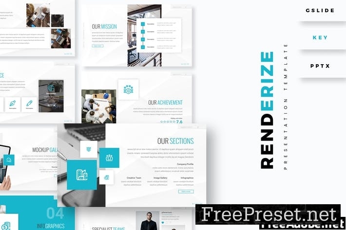 Renderize - Presentation Template MXTWKMK