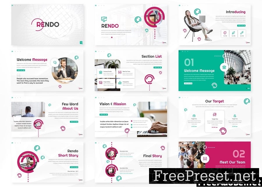 Rendo - Presentation Template VPLKT7Z