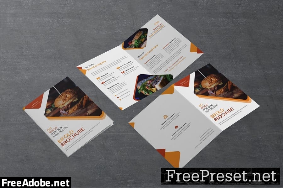 Restaurant Bifold Brochure