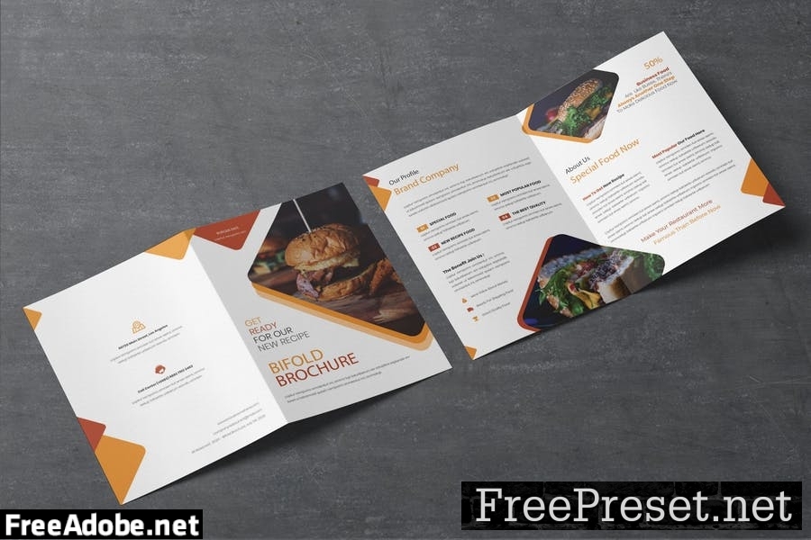 Restaurant Bifold Brochure