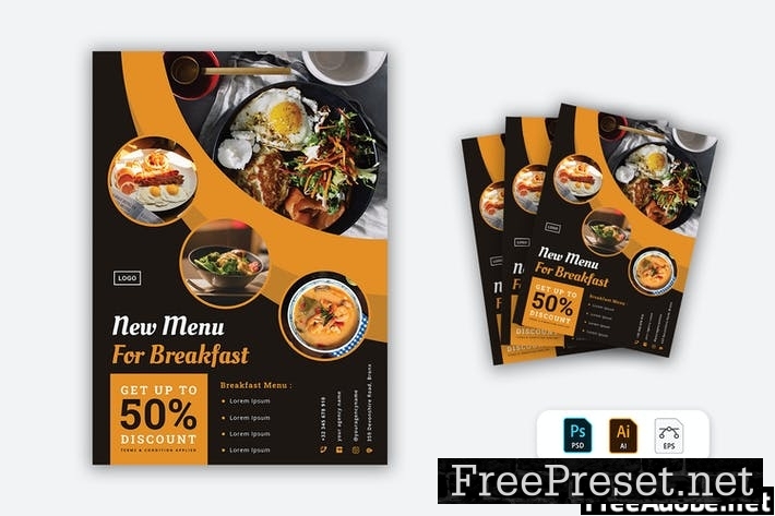 Restaurant Flyer NT6Q6FW