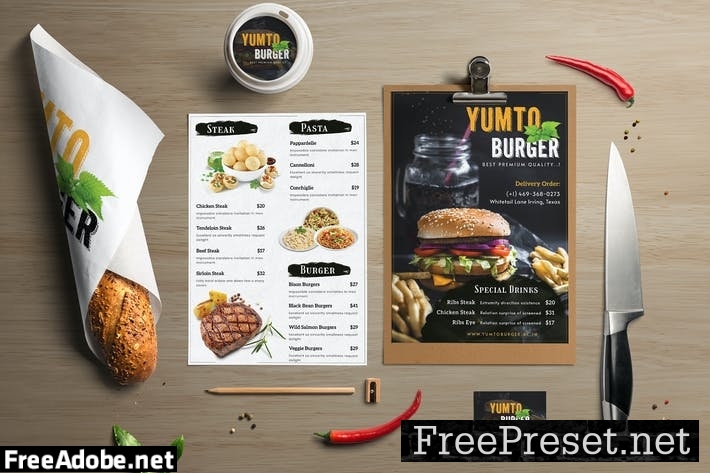 Restaurant Food Menu Template K9PZRMA