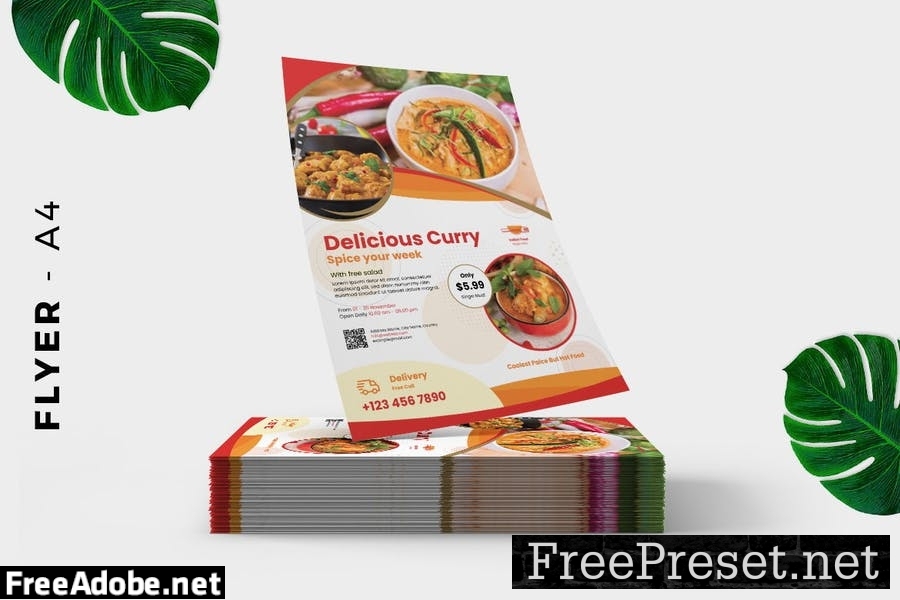 Restaurant / Food Promotion Flyer Design