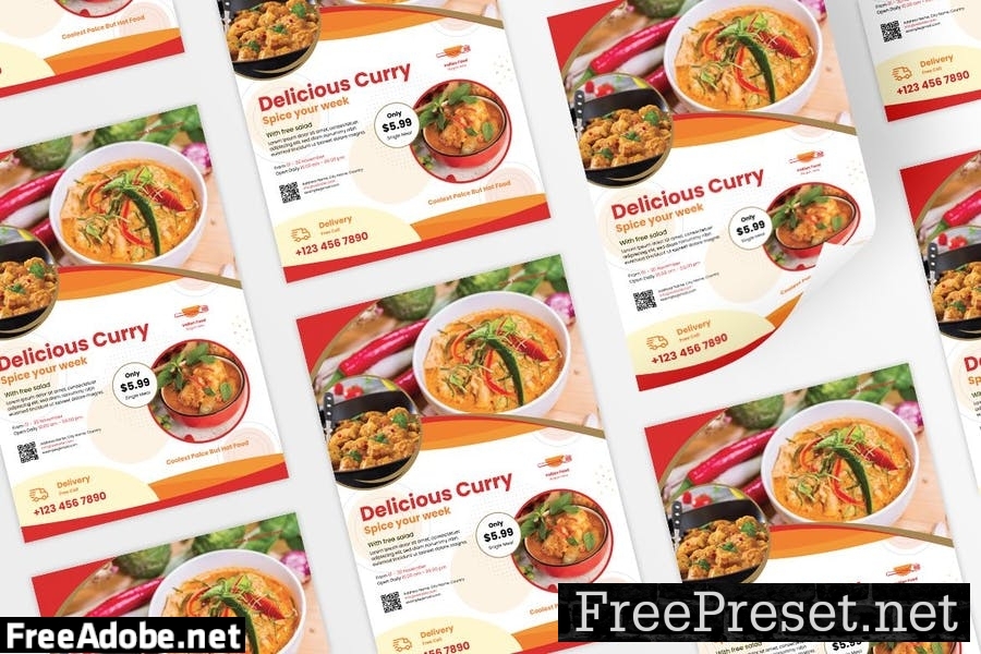 Restaurant / Food Promotion Flyer Design