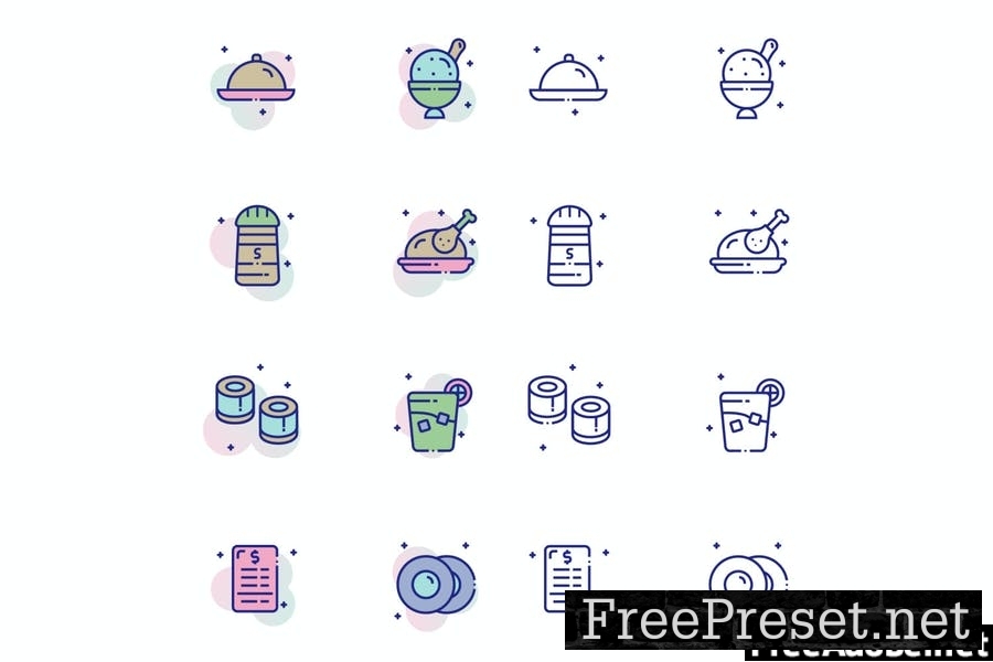 Restaurant Icon Pack