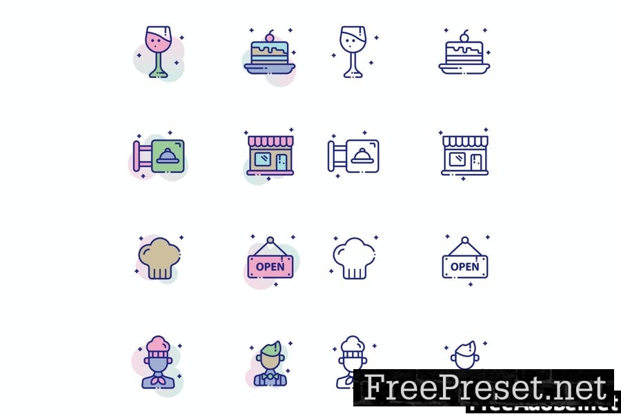 Restaurant Icon Pack