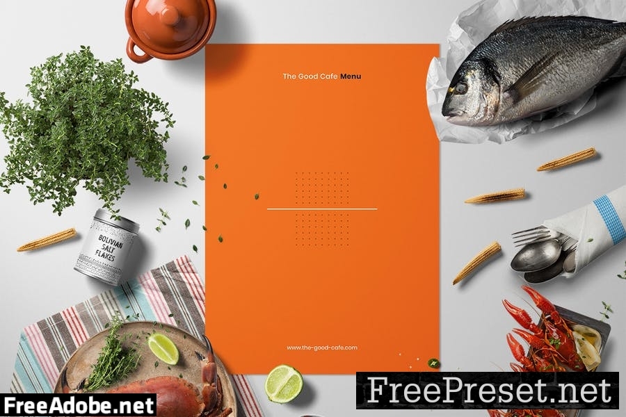 Restaurant Menu Set GLGHDCP