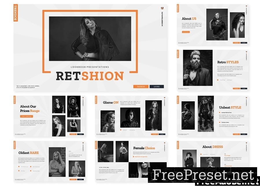 Retshion | Presentation Template BY4H4TR