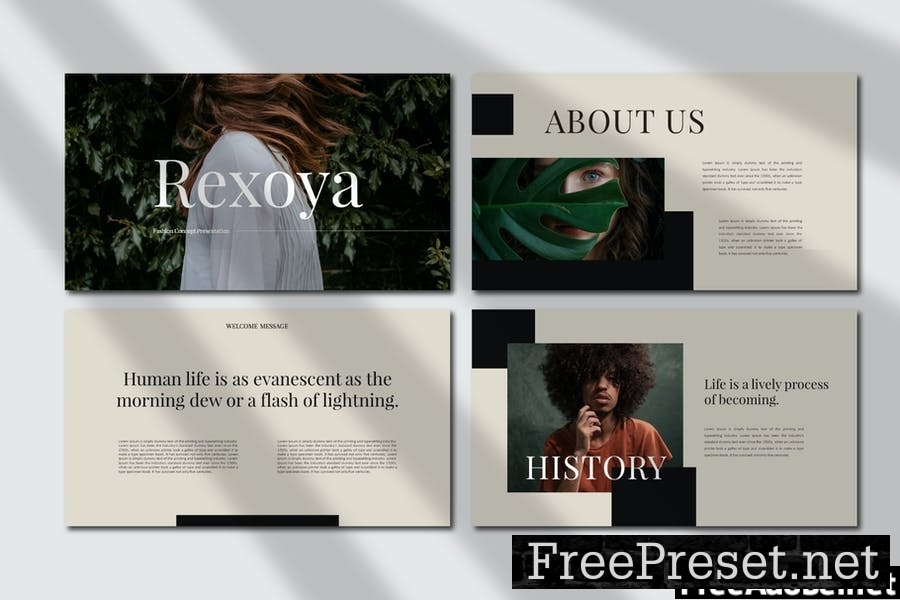 Rexoya Powerpoint template