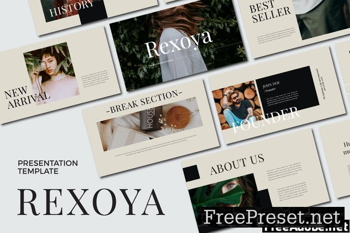 Rexoya Powerpoint template 3JV7G53