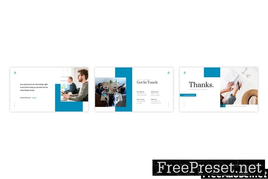 Rezama - Business PowerPoint Template 44NSXKF