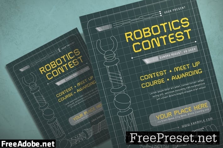 Robotic - Flyer Template NXZ84RS