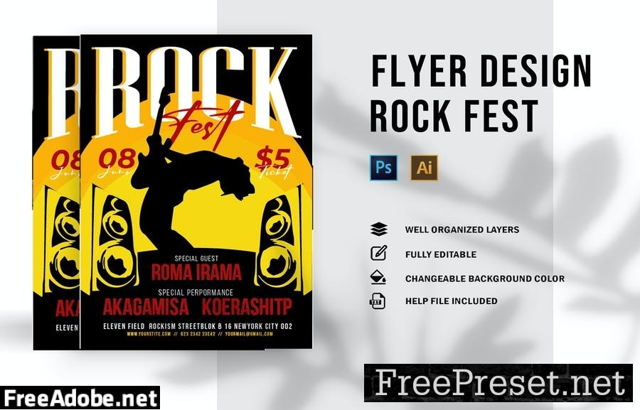 Rock | Flyer