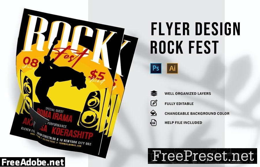 Rock | Flyer