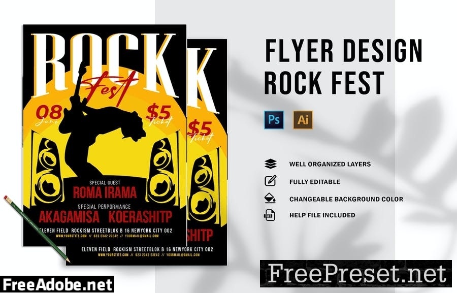 Rock | Flyer