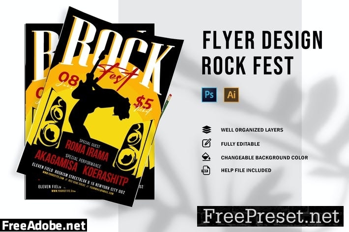 Rock | Flyer N3SYHW3