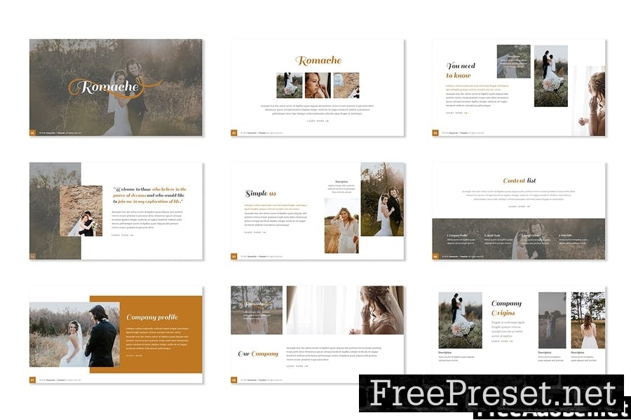 Romache - Presentation Template XFKCF29