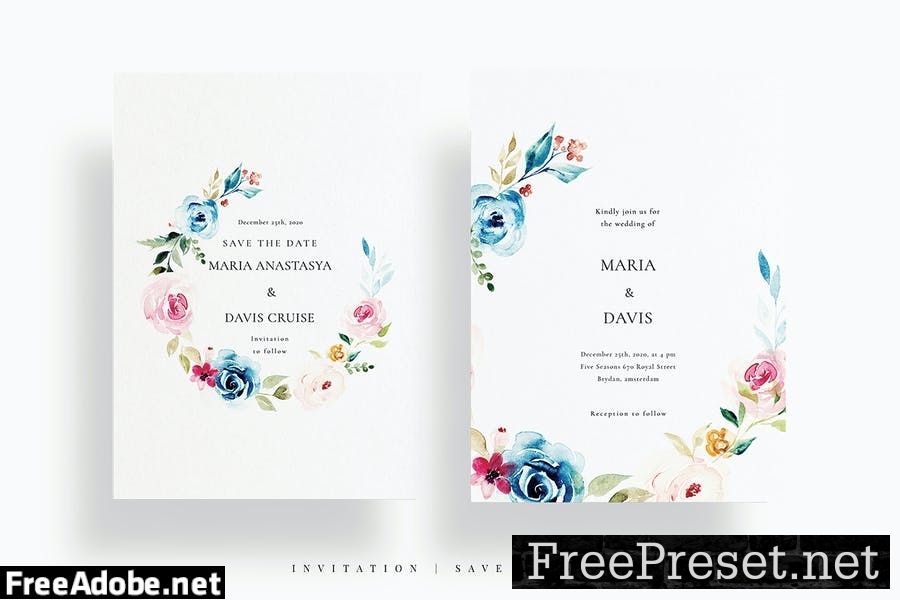 Romance Floral Wedding Set EZ PY3EPC6