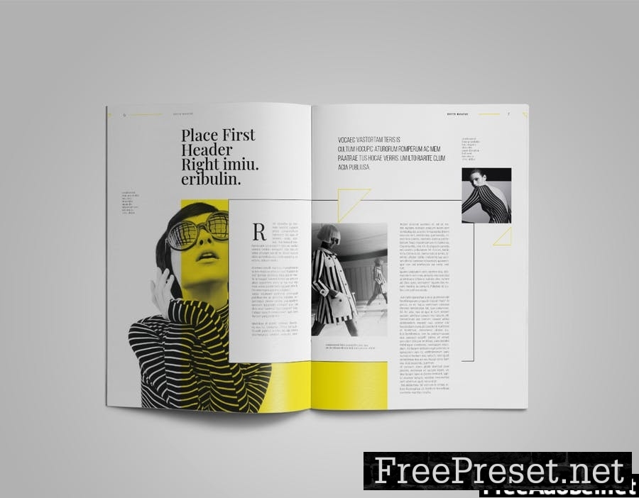 Rosteri | Magazine Template