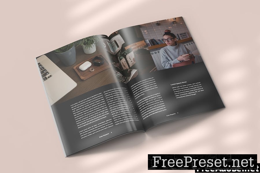 Rubio - Magazine Template Indesign DNZZMM3