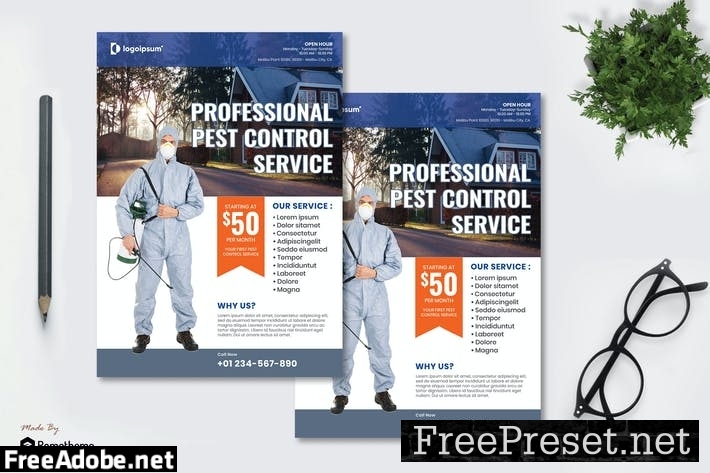 Safe Pest Control - Service Flyer RB 2GNH3VX