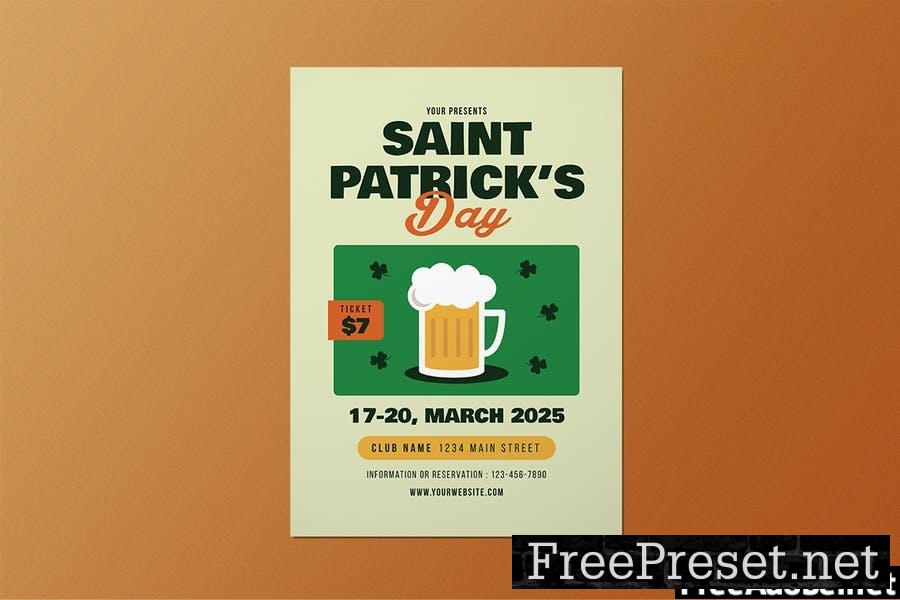 Saint Patrick's Day Flyer