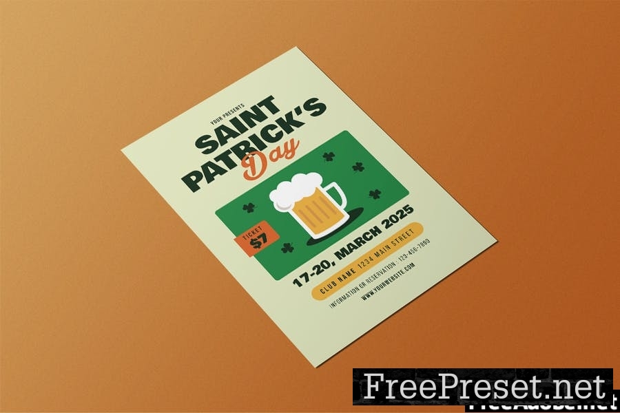 Saint Patrick's Day Flyer