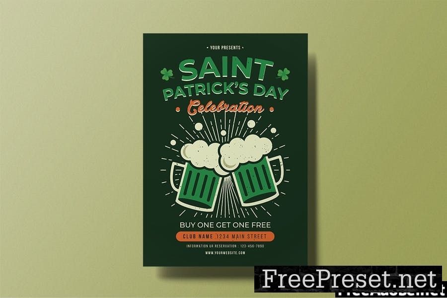 Saint Patrick's Day Flyer