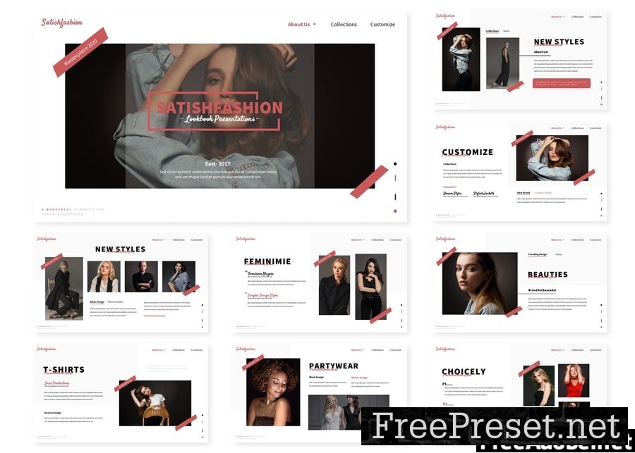 Satisfashion | Presentation Template