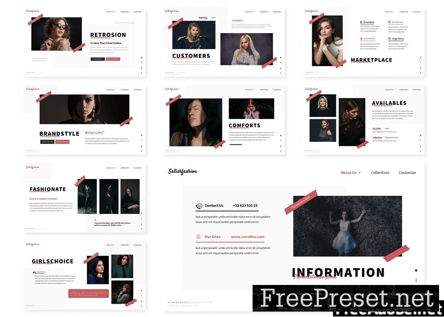 Satisfashion | Presentation Template