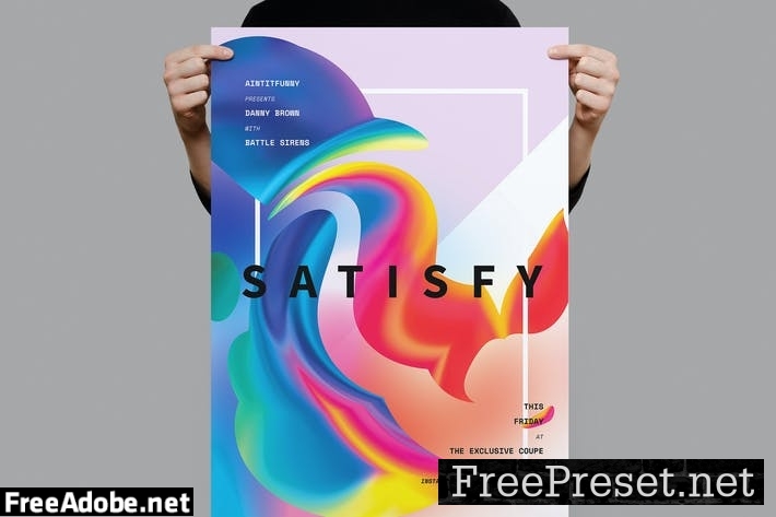 Satisfy Poster / Flyer QL4JHZ