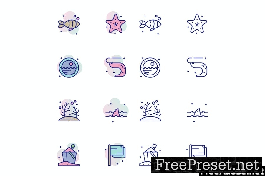 Sea Icon Pack V5L2QML