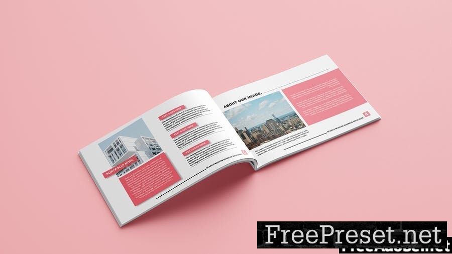 Search Modern Business Brochure - Landscape