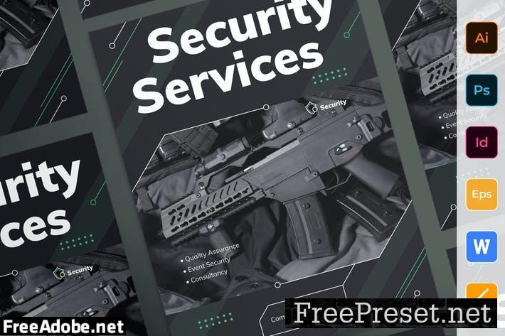 Security Services Poster LF2YC96