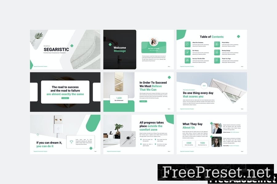 Segaristic - Business PowerPoint Template