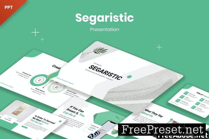 Segaristic - Business PowerPoint Template 7TTYQE2