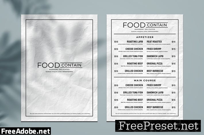 SGM - Food Menu. 04 LYGV95Q