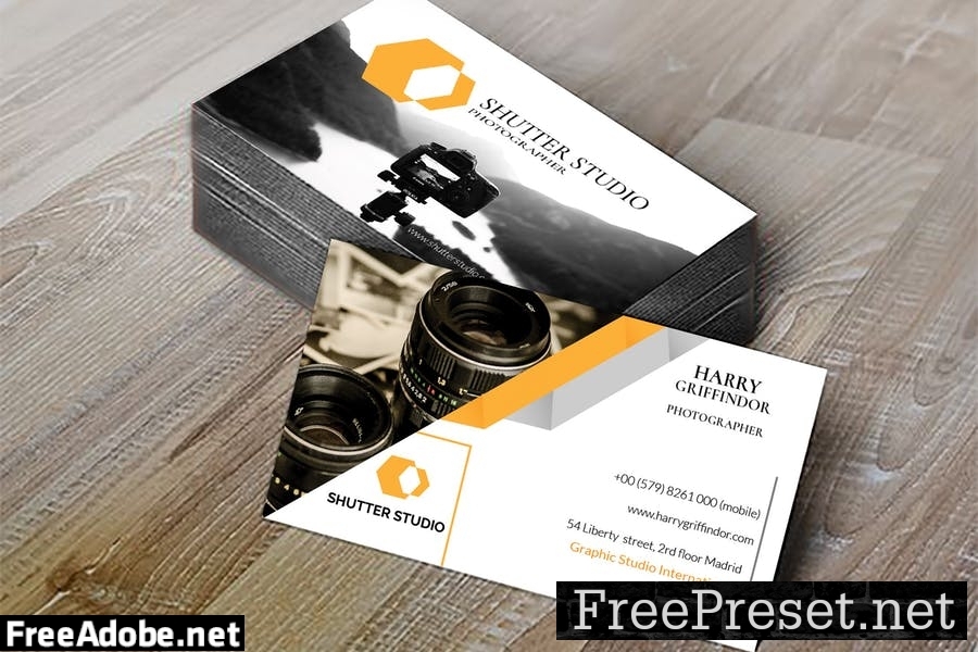 Shutter - Corporate Business Card RV2MMFD