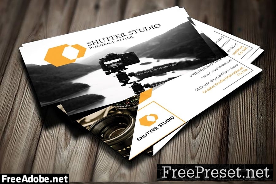 Shutter - Corporate Business Card RV2MMFD