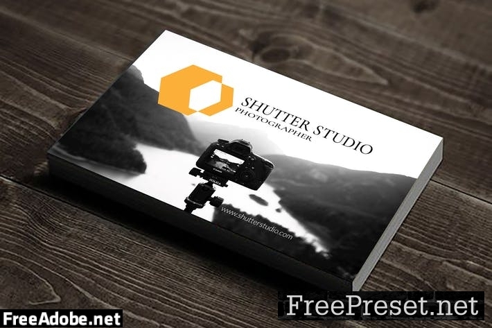 Shutter - Corporate Business Card RV2MMFD