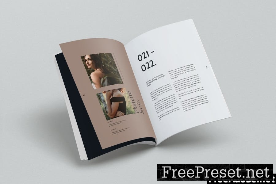 Sierra Fashion Magazine Template BL