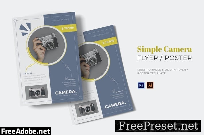 Simple Camera Flyer J4FSUBQ