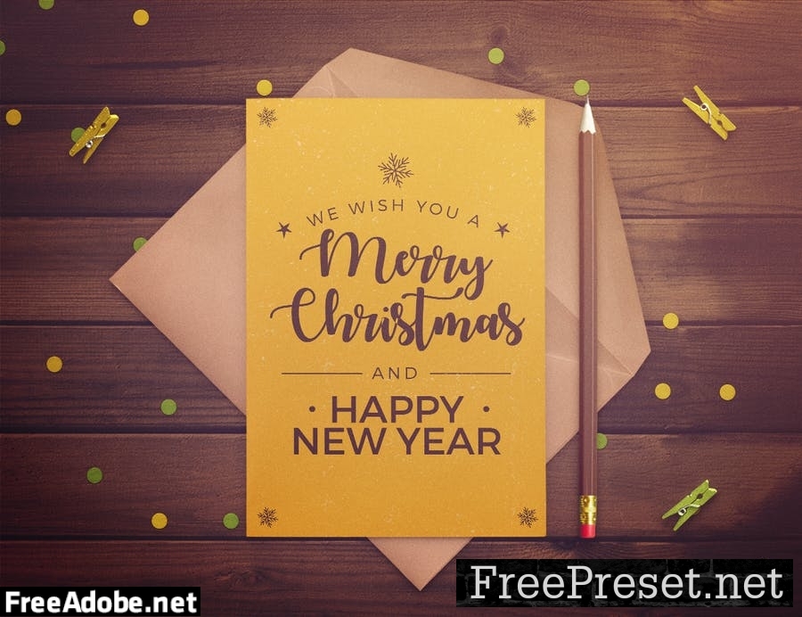 Simple Christmas Card SUEN2N