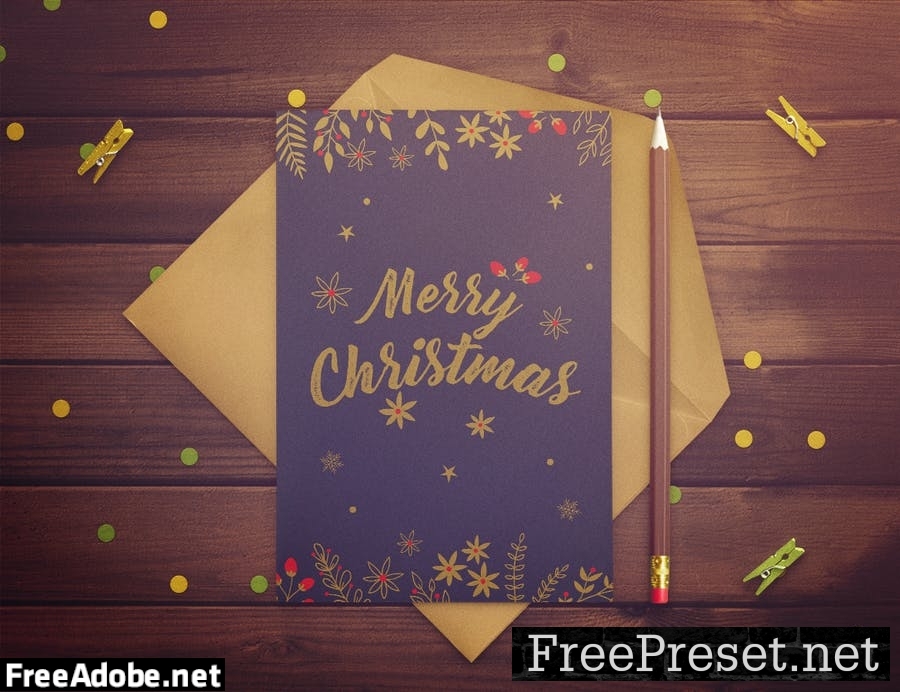 Simple Christmas Card SUEN2N