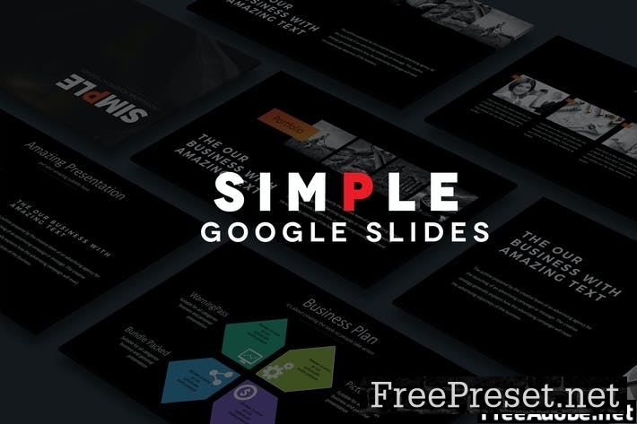 SIMPLE Google Slides 62H8WD