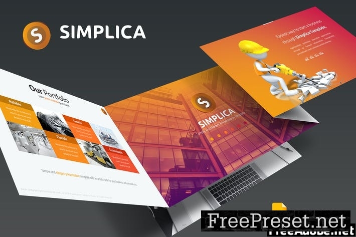 Simplica - Google Slides Template K383ML